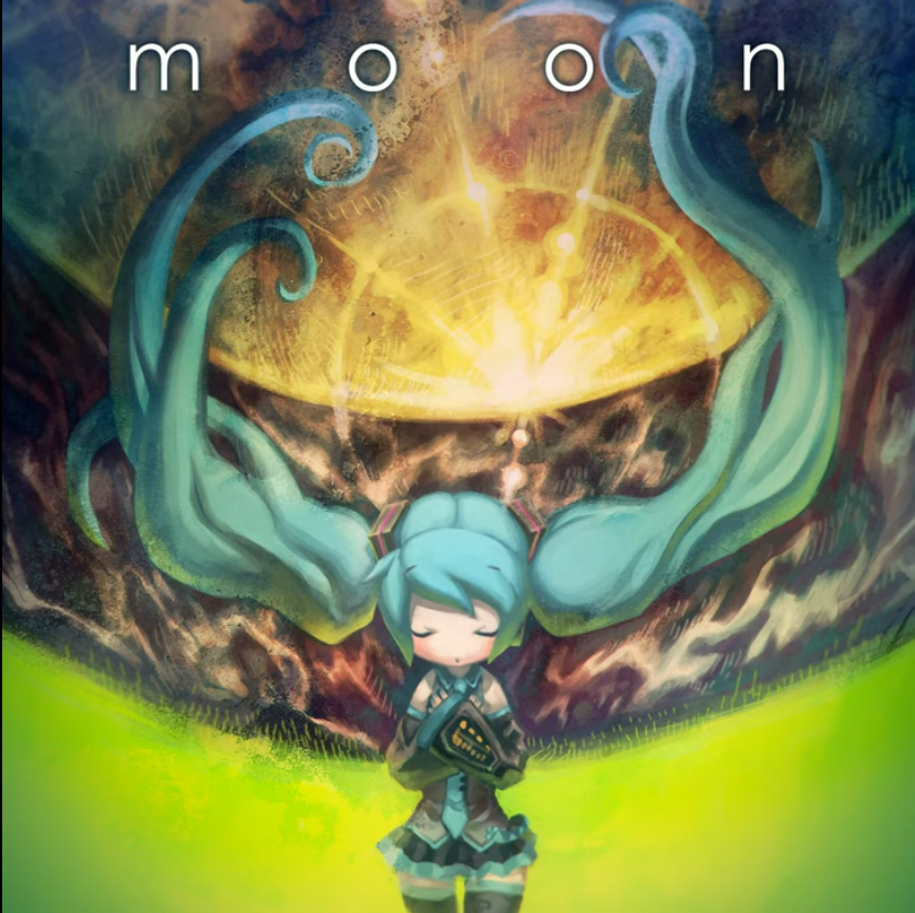 Album cover for moon