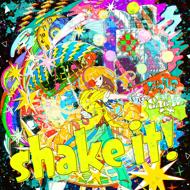 Album cover for shake it !