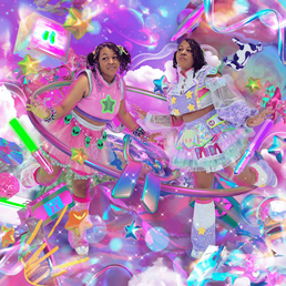 Album cover for Galaxy Racer (feat. SKYNOK) (TV Size)
