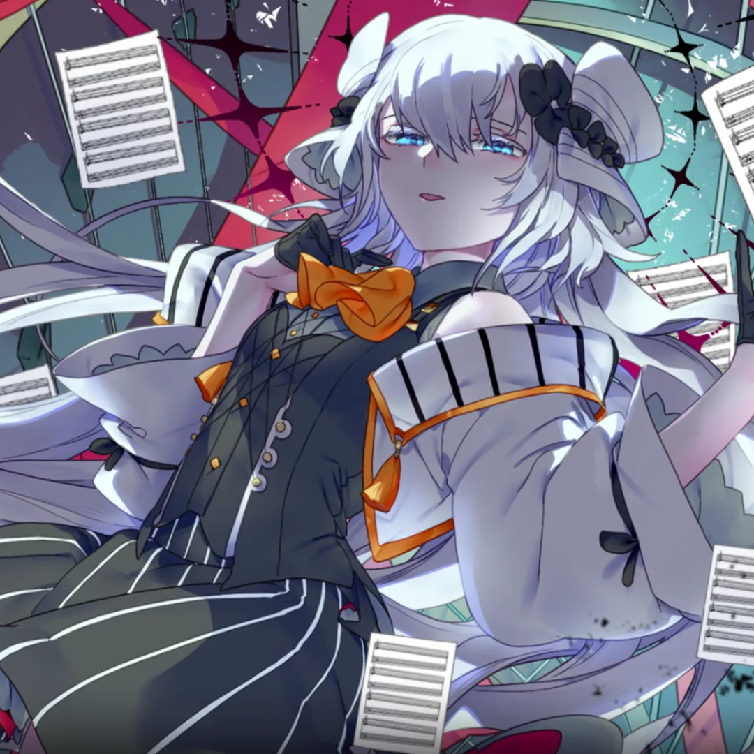 Album cover for 白と黒のバケモノ