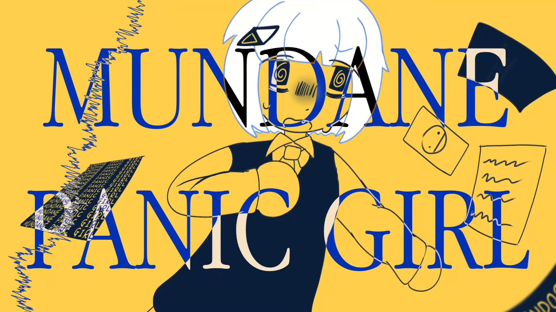 Album cover for MUNDANE PANIC GIRL