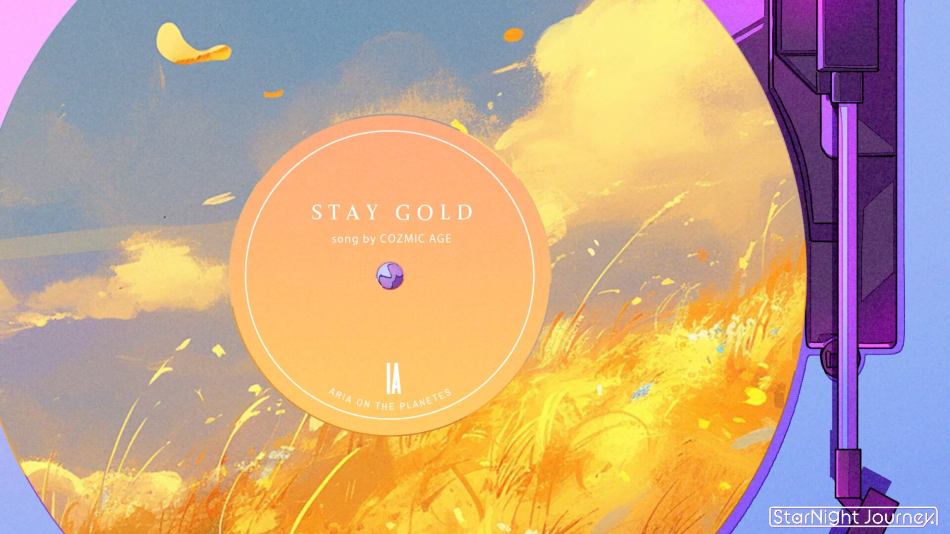 Album cover for STAY GOLD