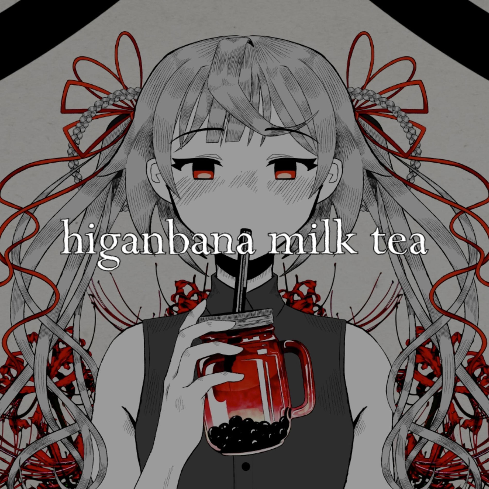 Album cover for higanbana milk tea